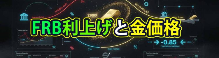 FRB利上げと金価格の因果関係