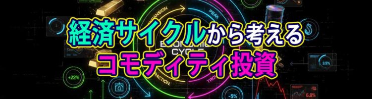経済サイクルから考えるコモディティ投資