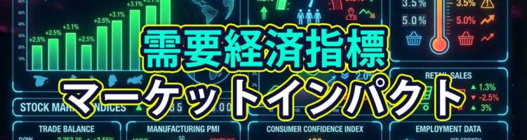 重要経済指標定量的分析インフォグラフィック
