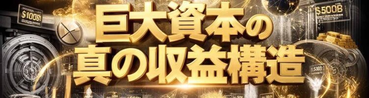 市場の支配者：巨大資本の真の収益構造